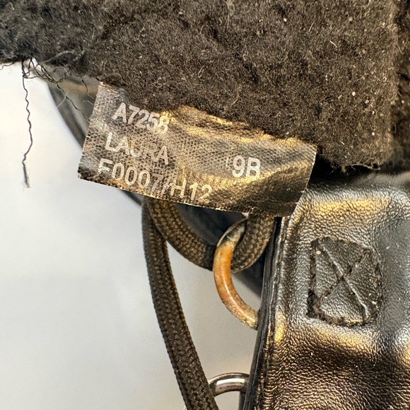 Coach Laura Black Women's Signature Lace-Up Boots - Picture 14 of 16